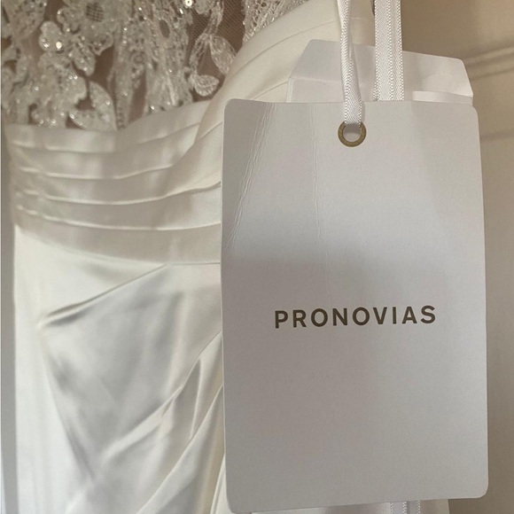 PRONOVIAS - 'Agathy' Wedding Dress - Size US10 - MSRP $3120 - NWT - SAVE $2300 - Picture 9 of 16